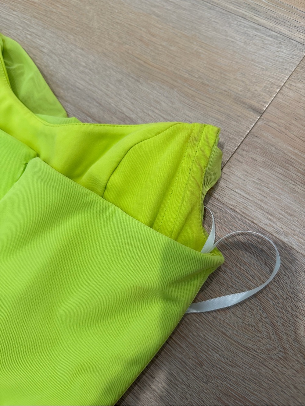 Michael Costello x REVOLVE India Midi Dress in Lime Green S - Picture 5 of 6